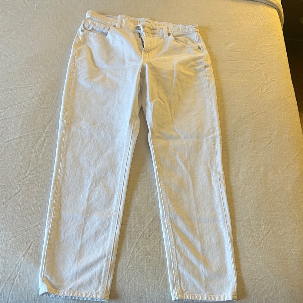 American Eagle Outfitters Mom Jeans white Jeans